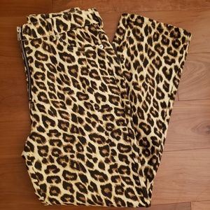 Forever 21 Cheetah Print Pants